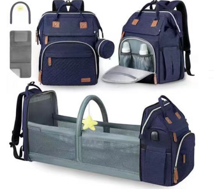 Large Capacity Mother and Baby Backpack (One Piece)