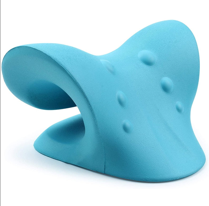 PU Foam Neck Massage Pillow for Spinal Correction
