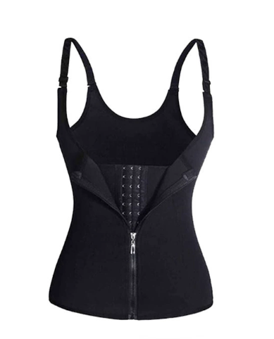 2-in-1 Sports Shapewear with Adjustable Zipper Vest